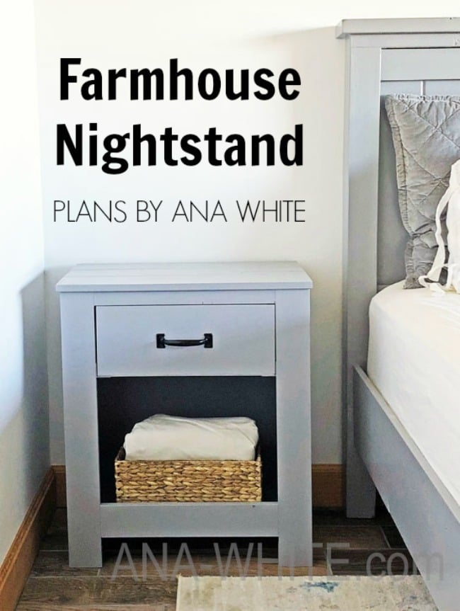 Ana white outlet nightstands